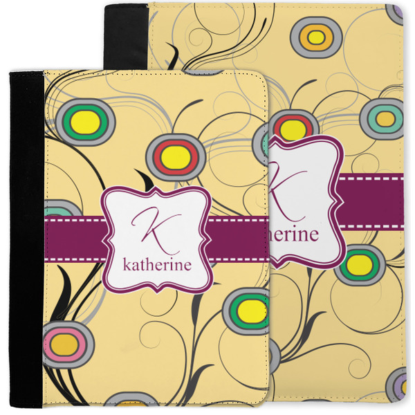 Ovals & Swirls Notebook Padfolio - MAIN
