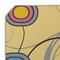 Ovals & Swirls Octagon Placemat - Single front (DETAIL)