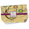 Ovals & Swirls Burp Cloth - Fleece w/ Name and Initial
