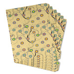 Ovals & Swirls Binder Tab Divider - Set of 6 (Personalized)