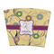 Ovals & Swirls Party Cup Sleeves - without bottom - FRONT (flat)