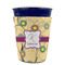 Ovals & Swirls Party Cup Sleeves - without bottom - FRONT (on cup)