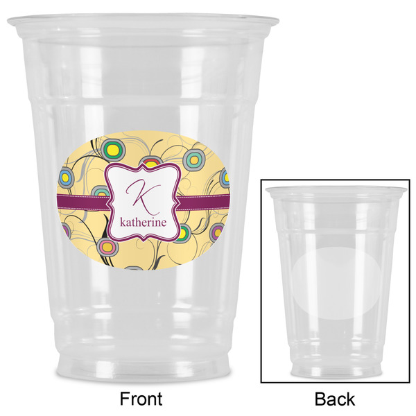 Ovals & Swirls Party Cups - 16oz - Approval