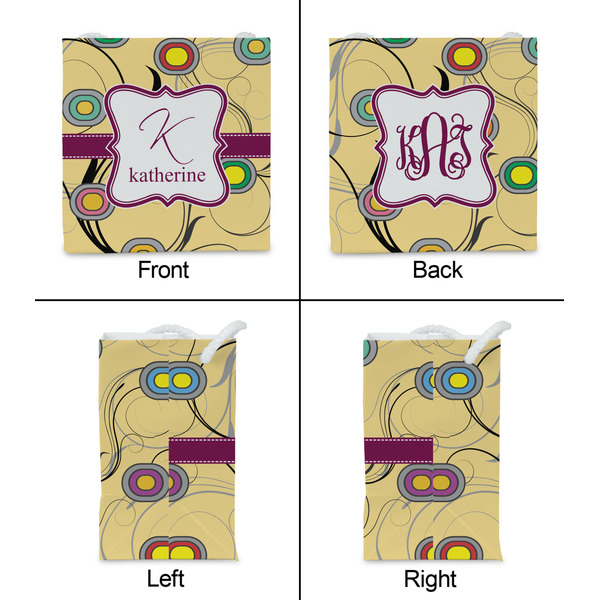 Ovals & Swirls Party Favor Gift Bag - Gloss - Approval