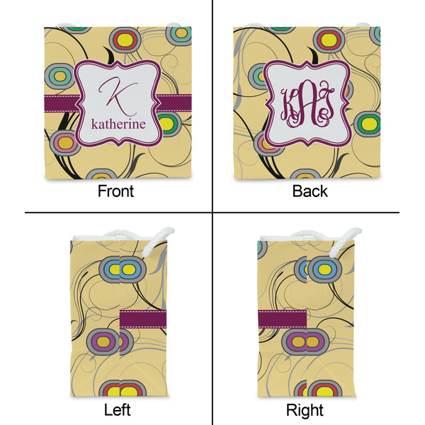 Ovals & Swirls Party Favor Gift Bag - Matte - Approval