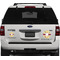 Ovals & Swirls Personalized Car Magnets on Ford Explorer