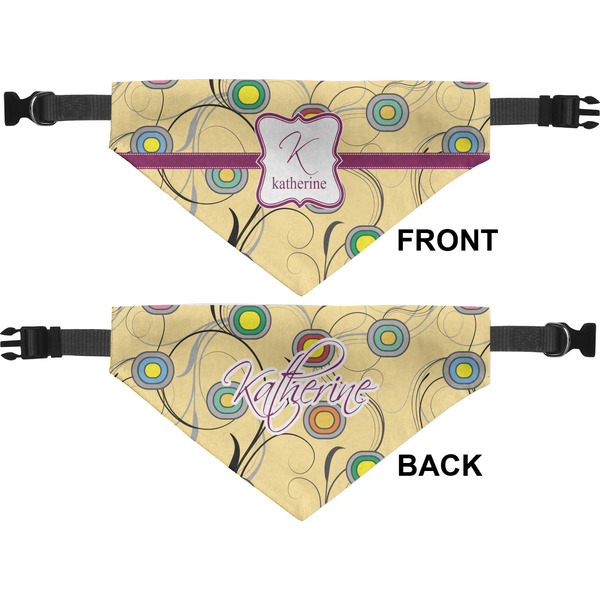Ovals & Swirls Pet Bandana Approval