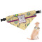 Ovals & Swirls Dog Bandana - Large (Personalized)