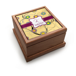 Ovals & Swirls Pet Urn w/ Name and Initial