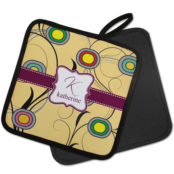 Ovals & Swirls Pot Holders - PARENT MAIN