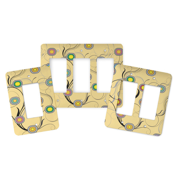 Ovals & Swirls Rocker Light Switch Covers - Parent - ALL VARIATIONS