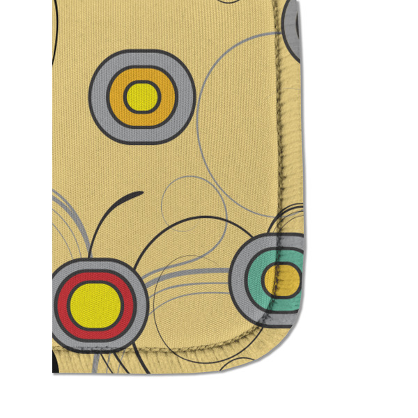 Ovals & Swirls Sanitizer Holder Keychain - Detail