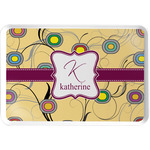 Ovals & Swirls Serving Tray w/ Name and Initial