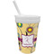 Ovals & Swirls Sippy Cup with Straw (Personalized)