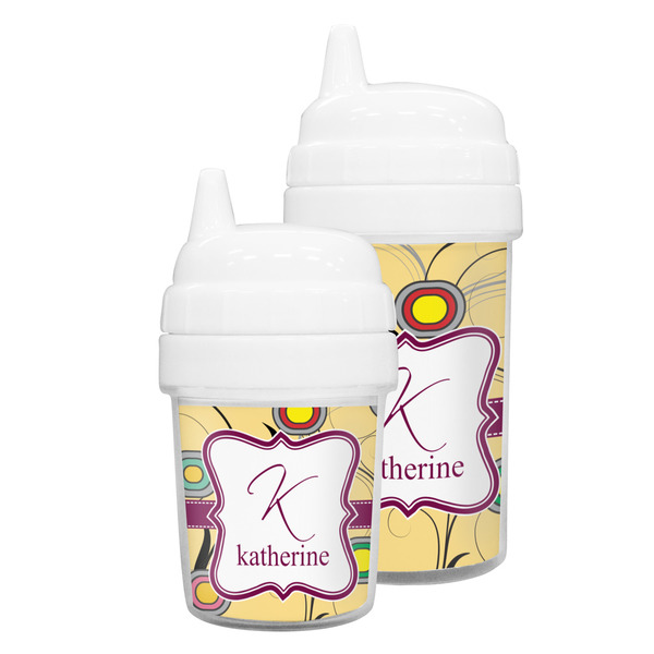 Ovals & Swirls Sippy Cups