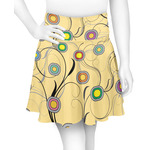 Ovals & Swirls Skater Skirt - Small