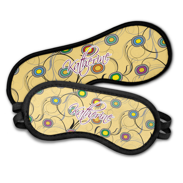 Ovals & Swirls Sleeping Eye Masks - PARENT