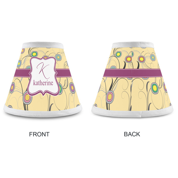 Ovals & Swirls Small Chandelier Lamp - Approval