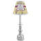 Ovals & Swirls Small Chandelier Lamp - LIFESTYLE (on candle stick)