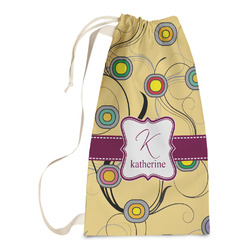 Ovals & Swirls Laundry Bags - Small (Personalized)