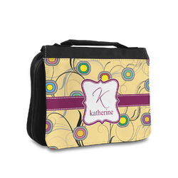 Ovals & Swirls Toiletry Bag - Small (Personalized)
