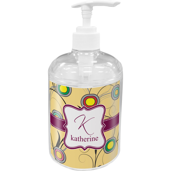 Ovals & Swirls Soap / Lotion Dispenser (Personalized)