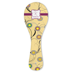 Ovals & Swirls Ceramic Spoon Rest (Personalized)