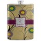 Ovals & Swirls Stainless Steel Flask (Personalized)