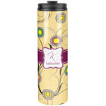 Ovals & Swirls Stainless Steel Skinny Tumbler - 20 oz (Personalized)
