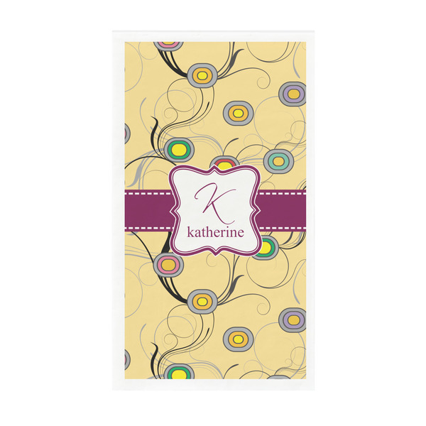 Custom Ovals & Swirls Guest Towels - Full Color - Standard (Personalized)