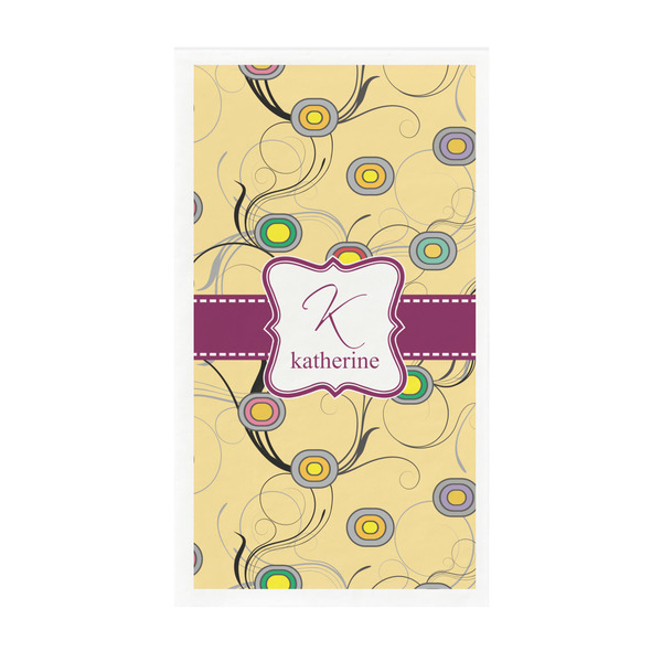 Custom Ovals & Swirls Guest Paper Towels - Full Color - Standard (Personalized)