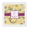Ovals & Swirls Decorative Paper Napkins (Personalized)