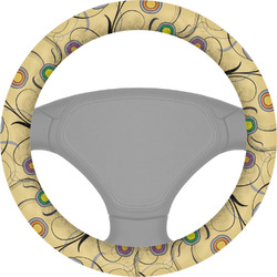 Ovals & Swirls Steering Wheel Cover