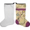 Ovals & Swirls Stocking - Single-Sided - Approval