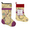 Ovals & Swirls Stockings - Side by Side compare