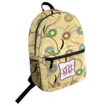 Ovals & Swirls Student Backpack (Personalized)