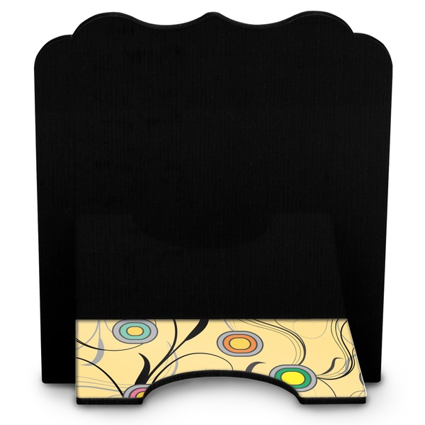 Ovals & Swirls Stylized Tablet Stand - Back