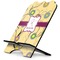 Ovals & Swirls Stylized Tablet Stand - Side View