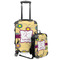 Ovals & Swirls Kids 2-Piece Luggage Set - Suitcase & Backpack (Personalized)