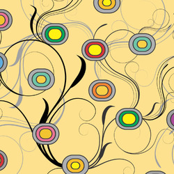 Ovals & Swirls Fabric by the Yard