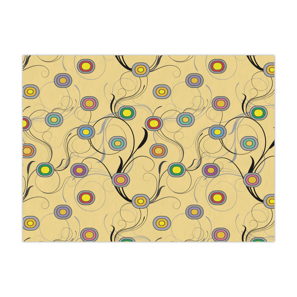 Custom Ovals & Swirls Tissue Paper Sheets - Large - Lightweight