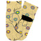 Ovals & Swirls Toddler Ankle Socks