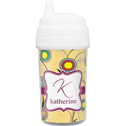 Ovals & Swirls Sippy Cup (Personalized)