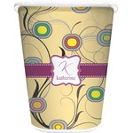 Ovals & Swirls Waste Basket (Personalized)