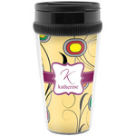 Ovals & Swirls Acrylic Travel Mug without Handle (Personalized)