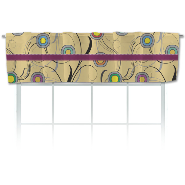 Custom Ovals & Swirls Valance