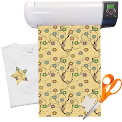 Ovals & Swirls Heat Transfer Vinyl Sheet (12"x18")