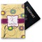 Ovals & Swirls Vinyl Passport Holder (Personalized)