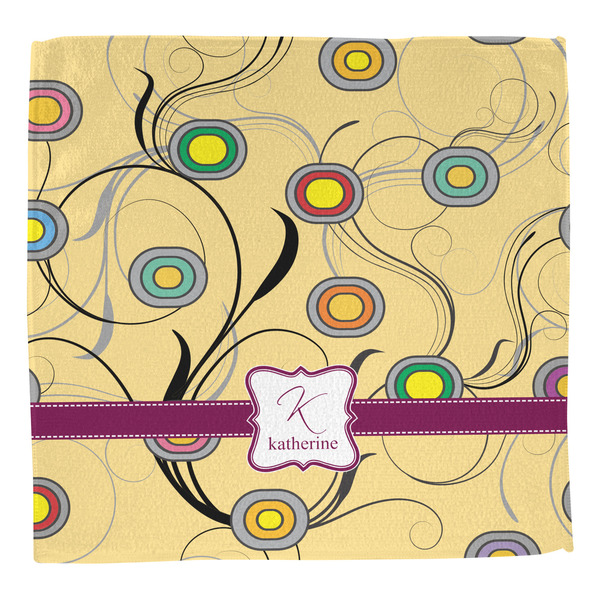 Ovals & Swirls Washcloth - Front - No Soap