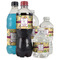 Ovals & Swirls Water Bottle Label - Multiple Bottle Sizes